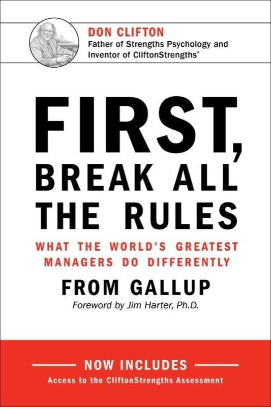 First, Break All the Rules cover
