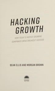 Hacking Growth by Sean Ellis
