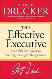 The Effective Executive cover