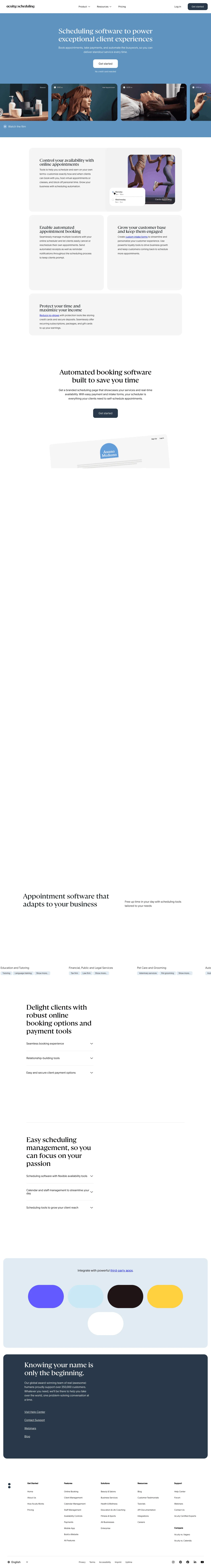 Acuity Scheduling screenshot 2