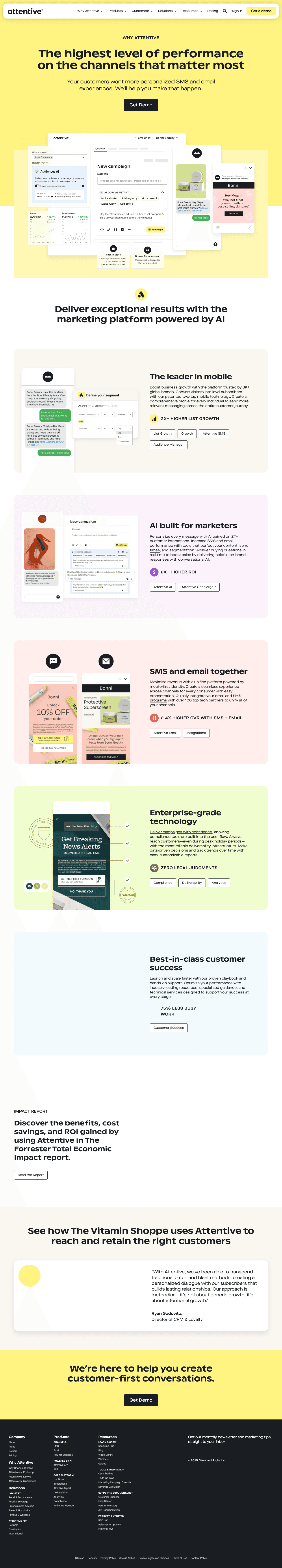 Attentive screenshot 2