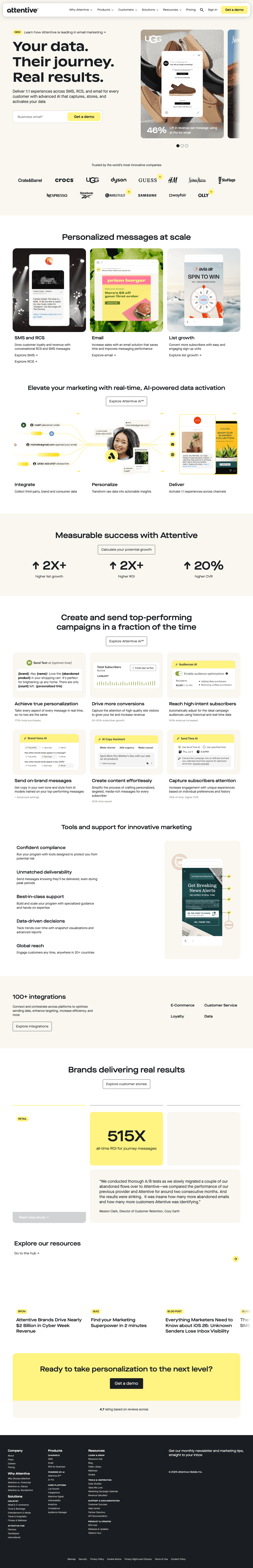 Attentive screenshot 3
