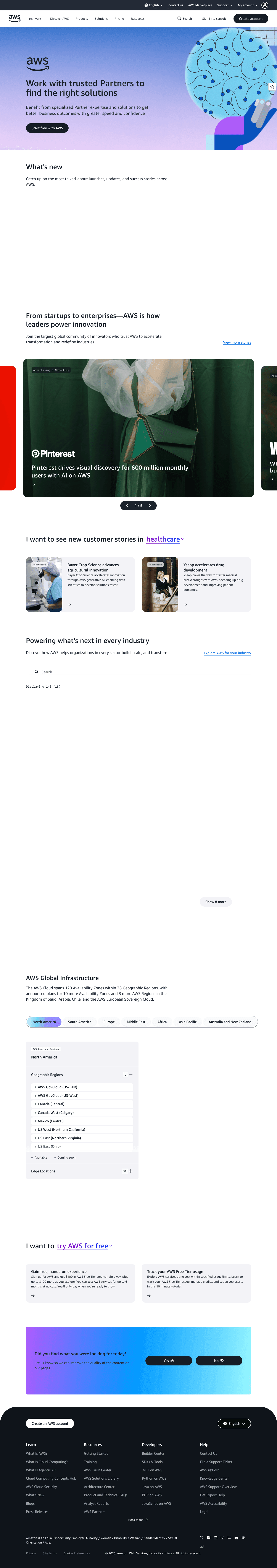Amazon Web Services screenshot 2