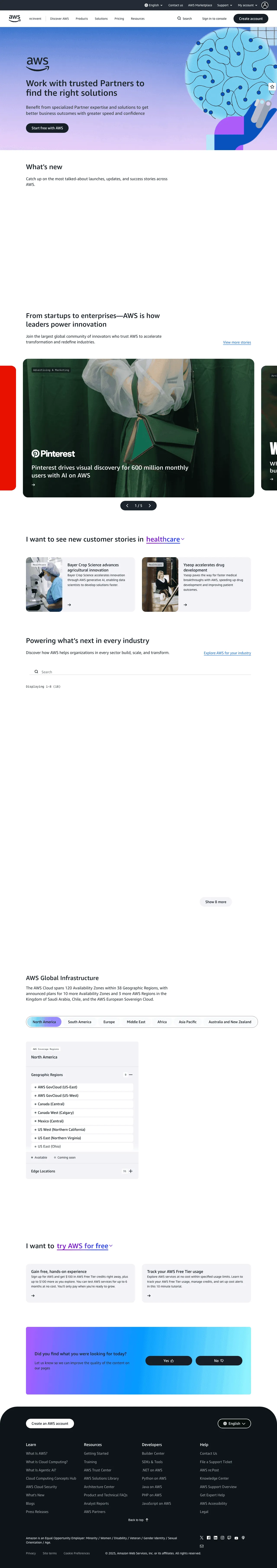 Amazon Web Services screenshot 2