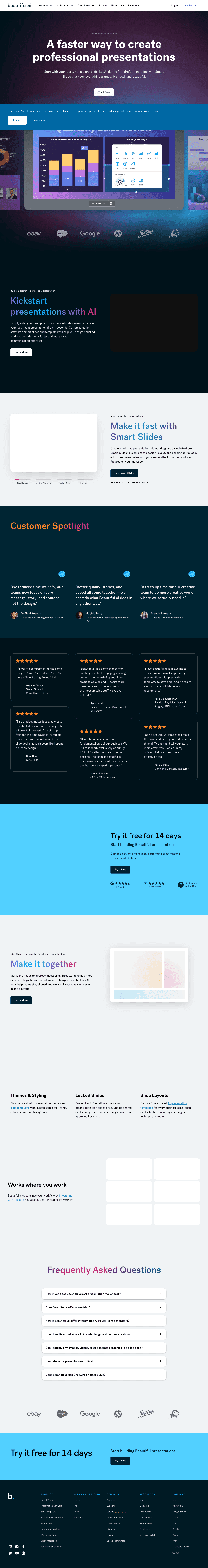 Beautiful.ai screenshot 1