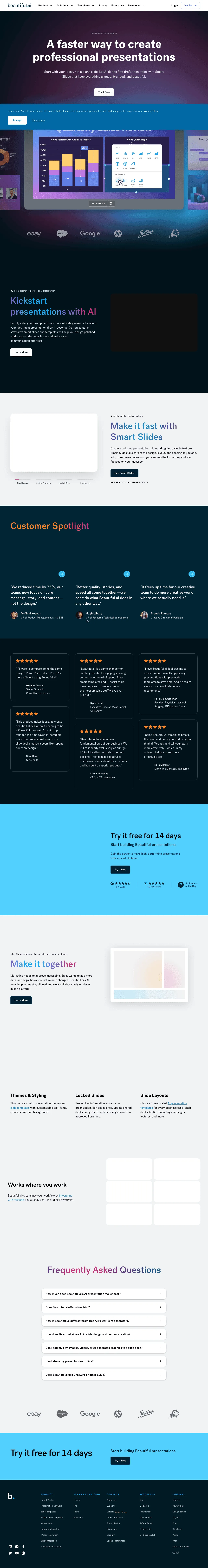 Beautiful.ai screenshot 1