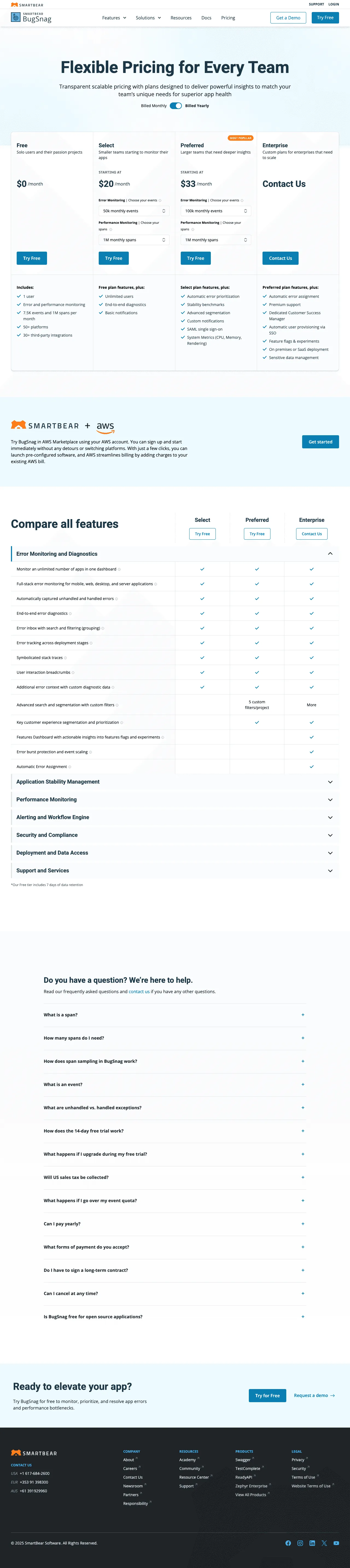 Bugsnag screenshot 3