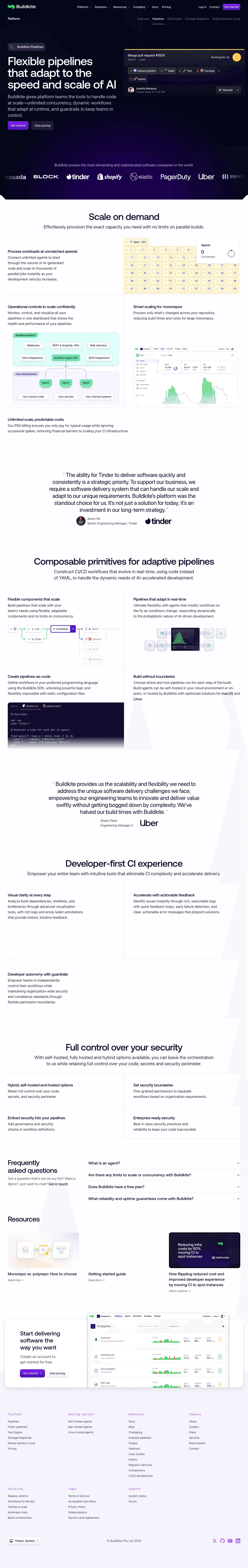 Buildkite screenshot
