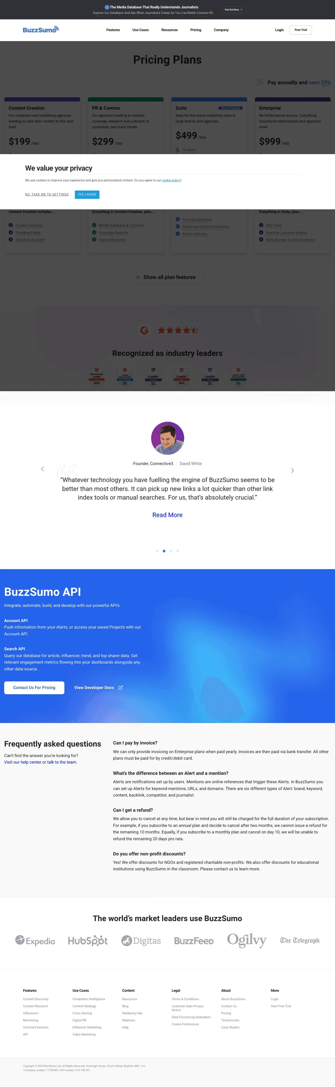 BuzzSumo screenshot 2