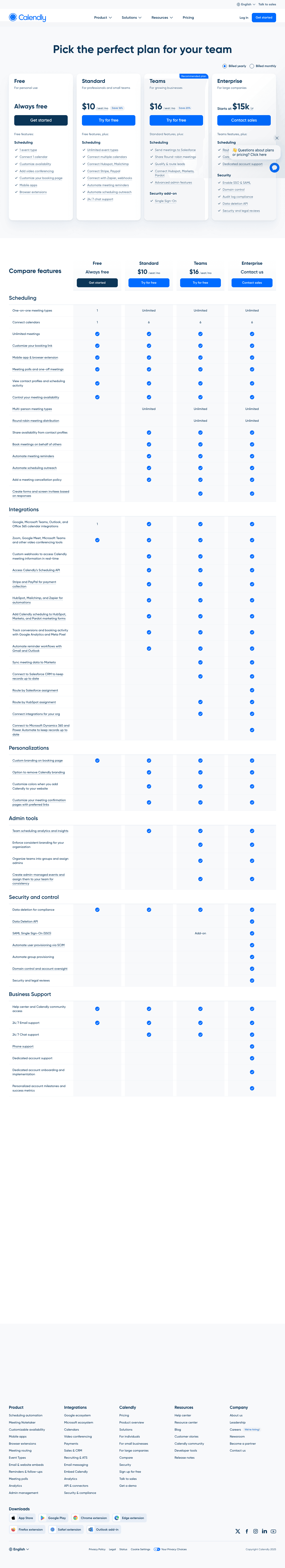 Calendly screenshot 2