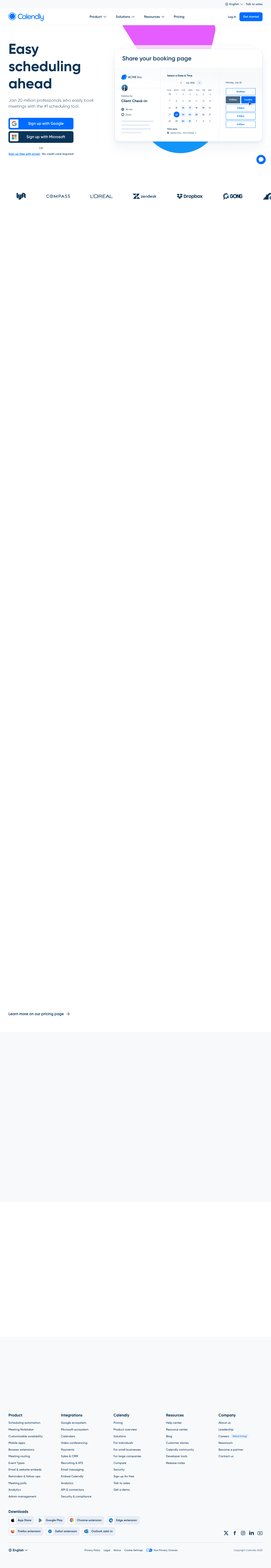 Calendly screenshot 3