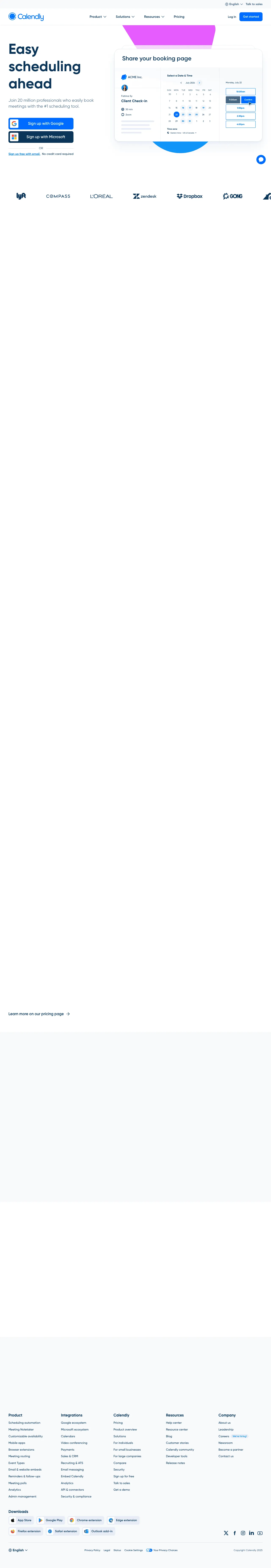 Calendly screenshot 3