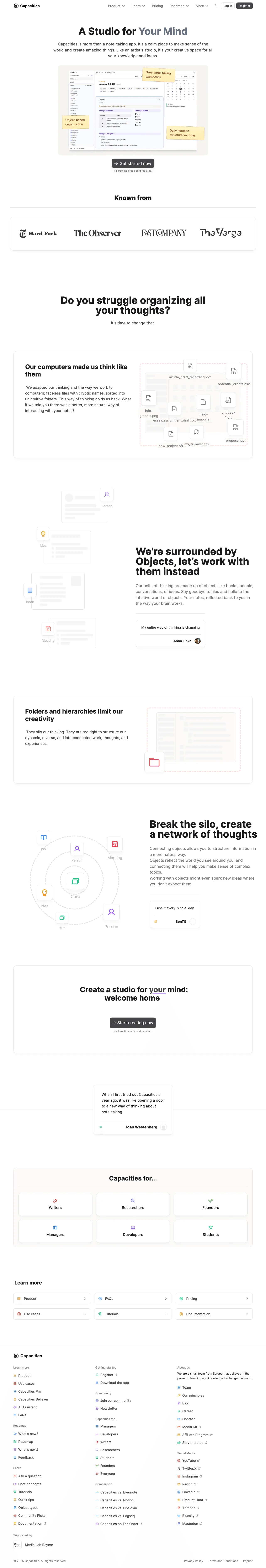 Capacities screenshot 3