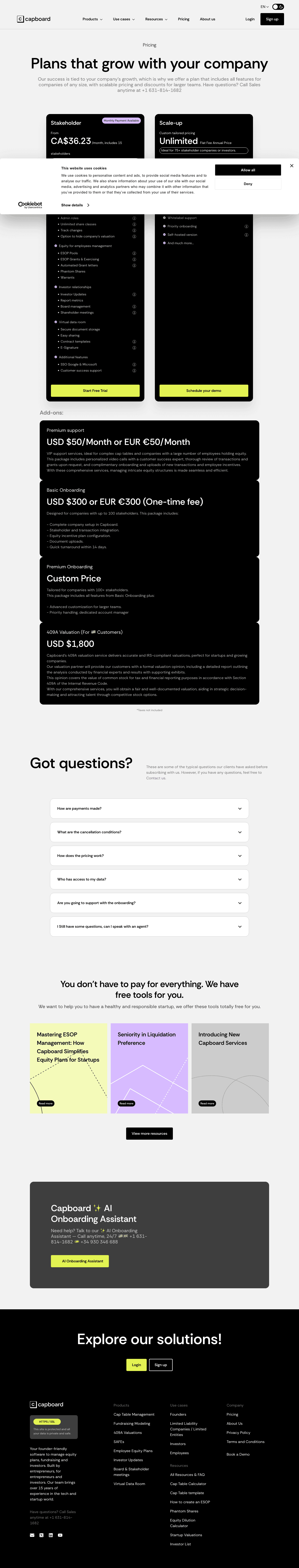 Capboard screenshot 2