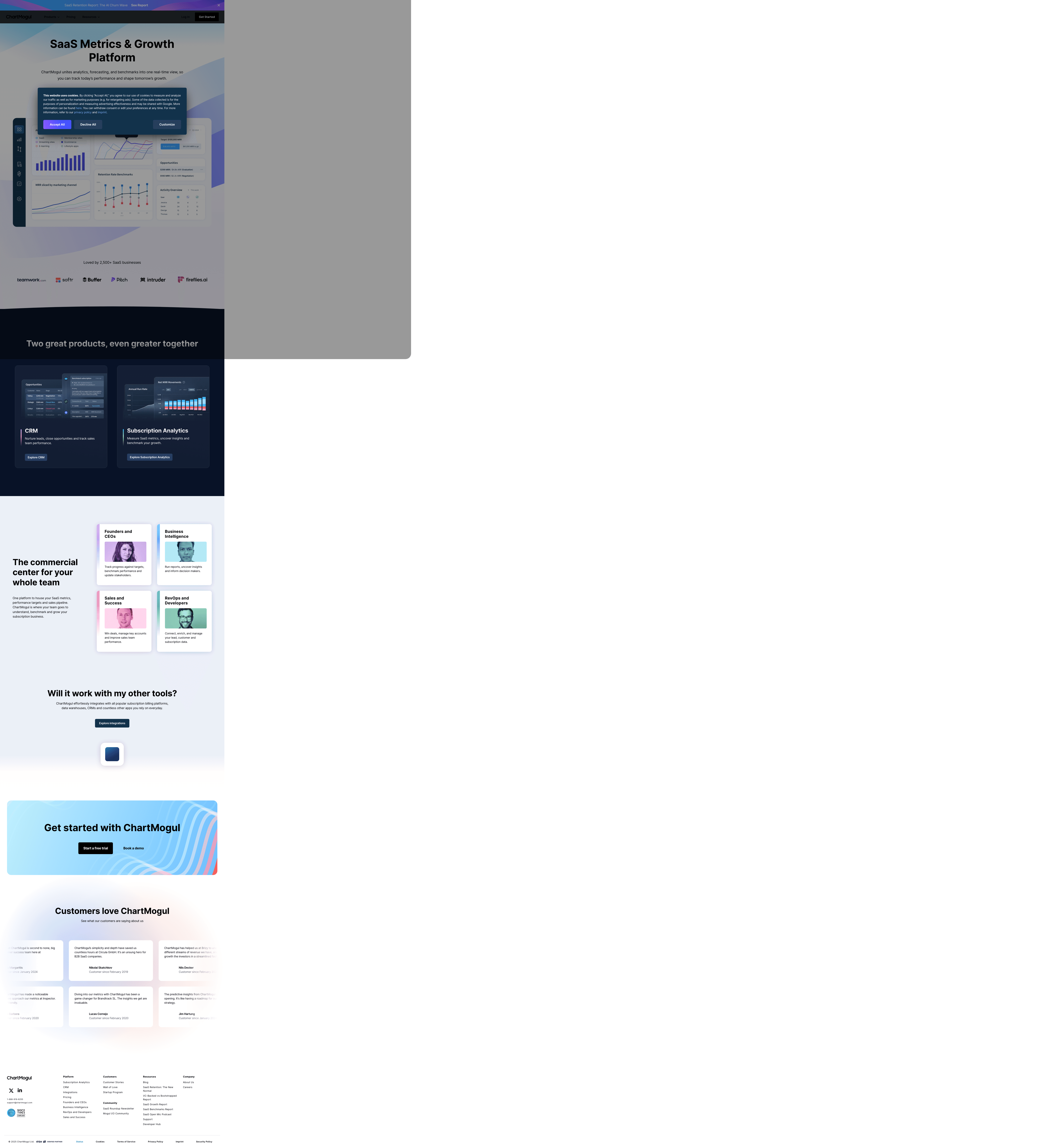 ChartMogul screenshot