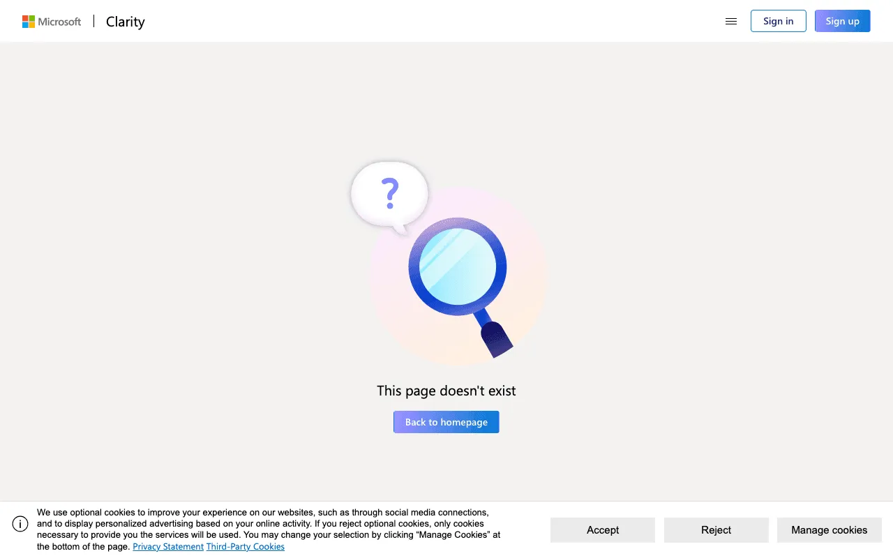Microsoft Clarity screenshot 3