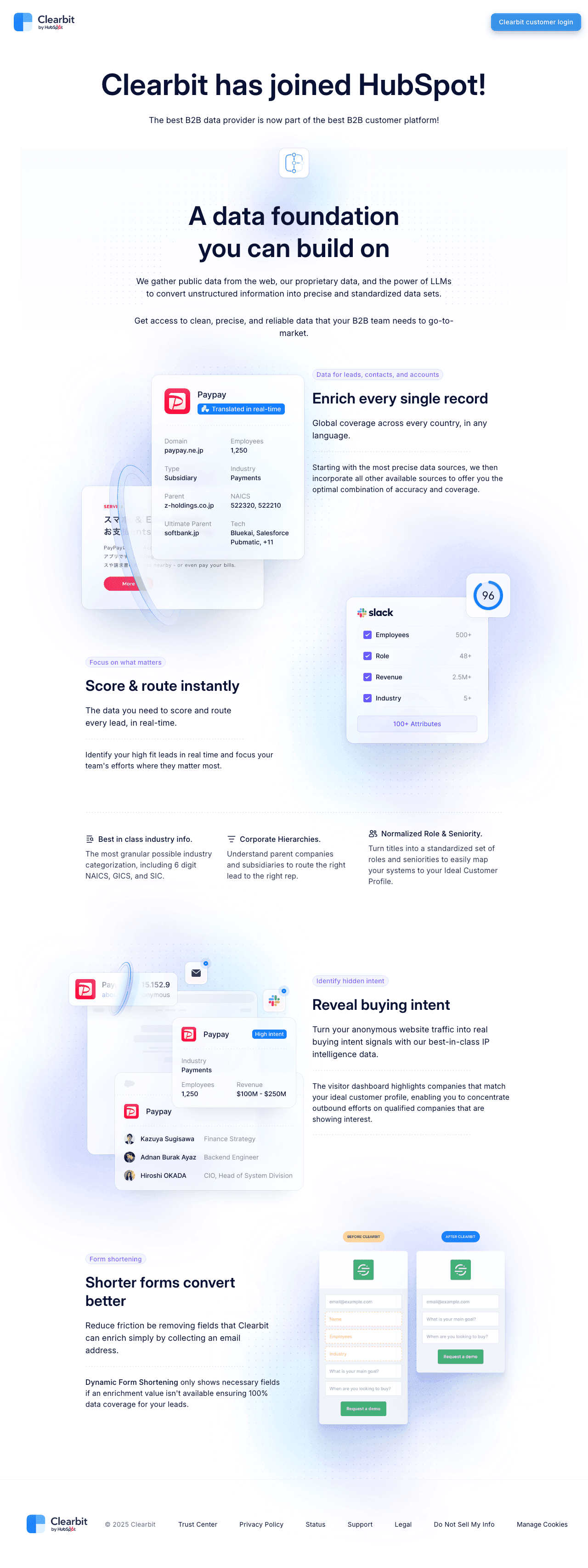 Clearbit screenshot 5