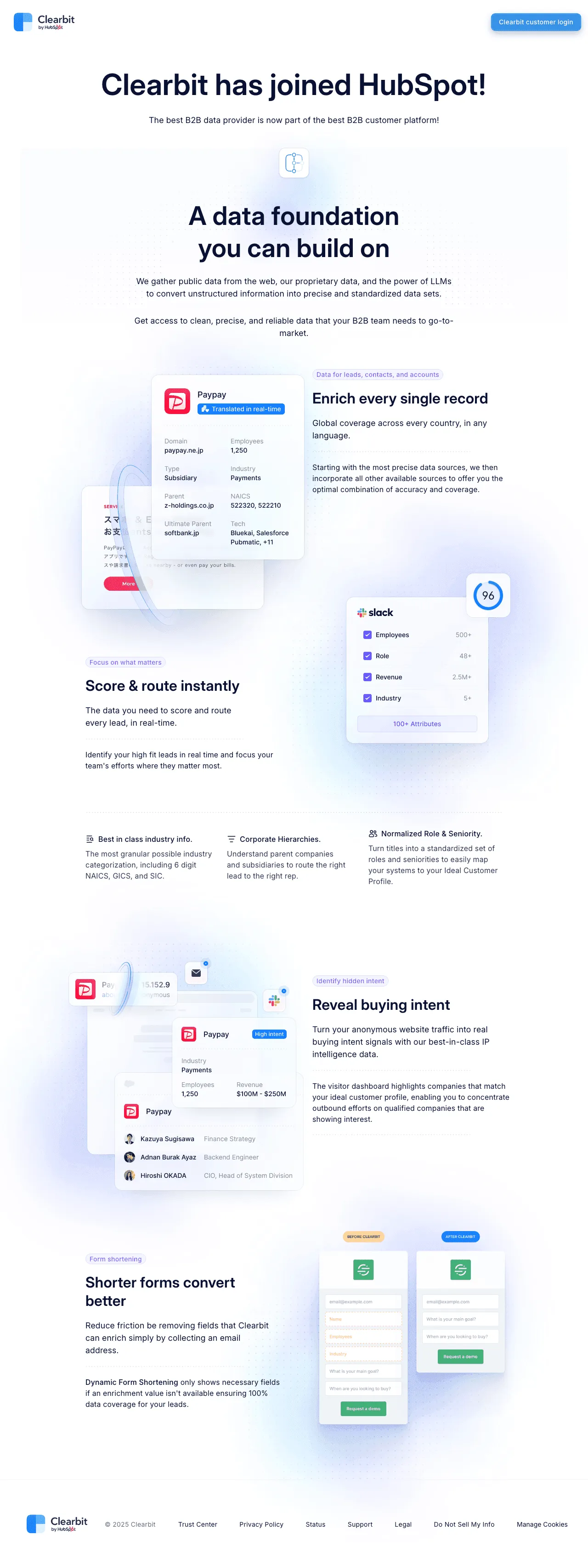 Clearbit screenshot 5
