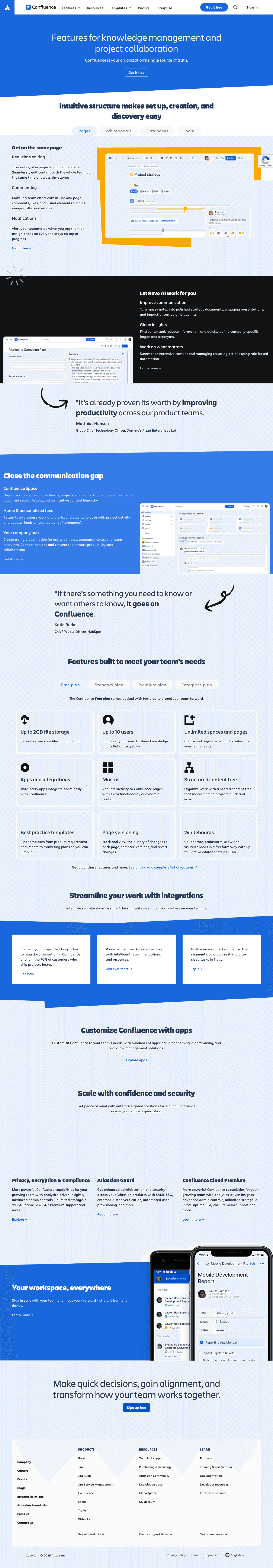 Confluence screenshot