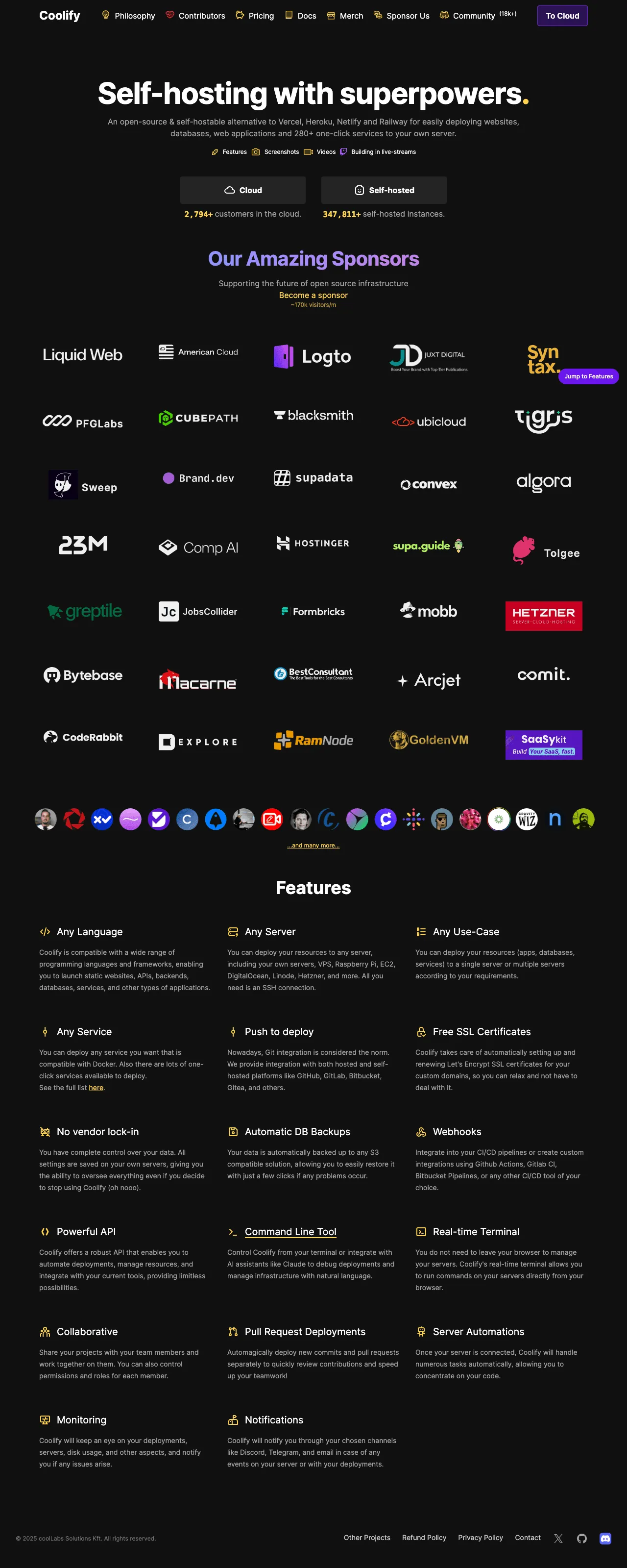 Coolify screenshot 3