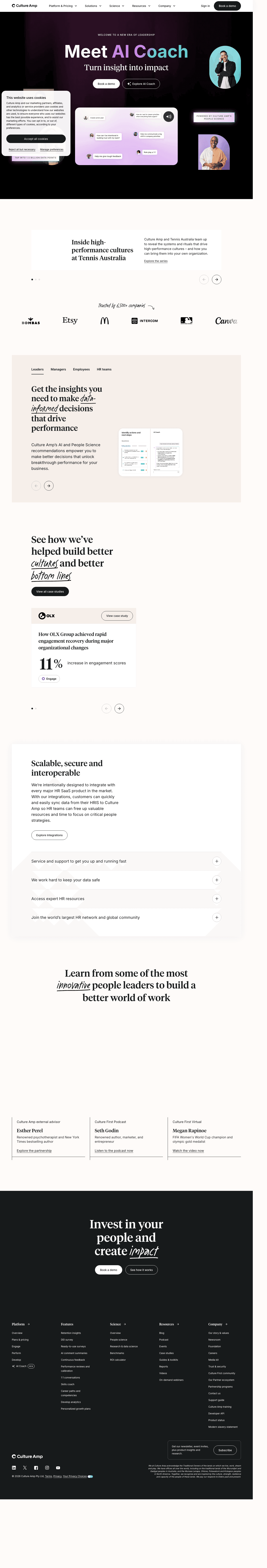 Culture Amp screenshot 2