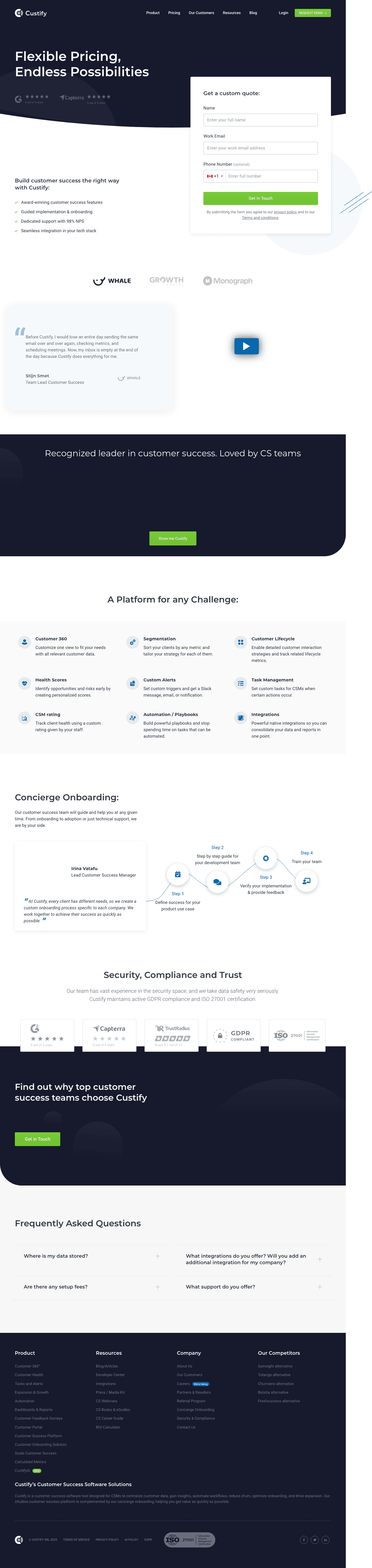 Custify screenshot 3