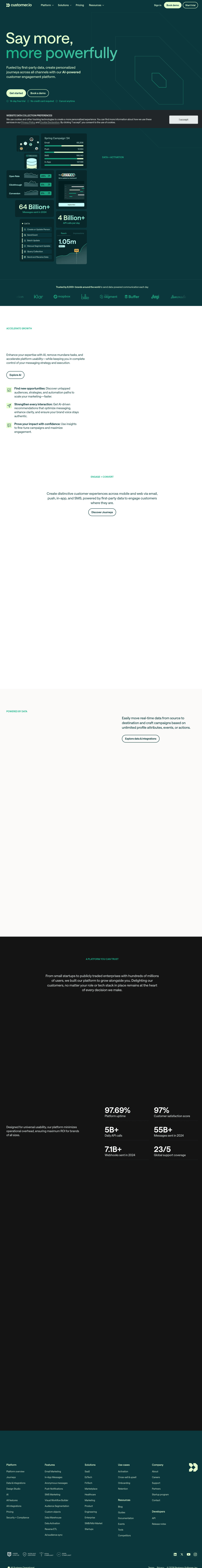 Customer.io screenshot 2
