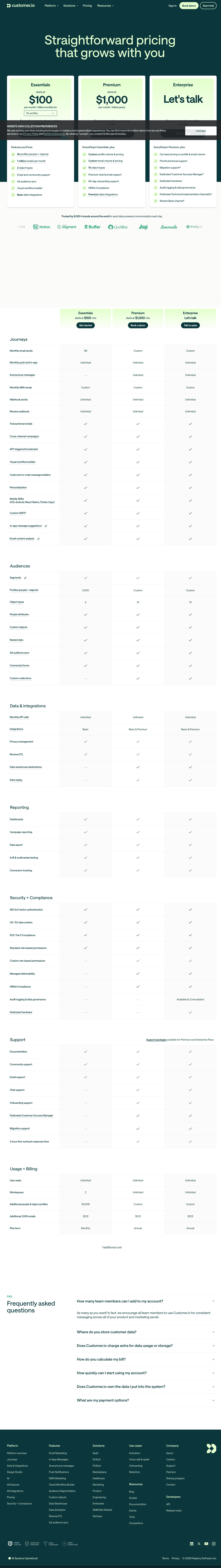 Customer.io screenshot 3