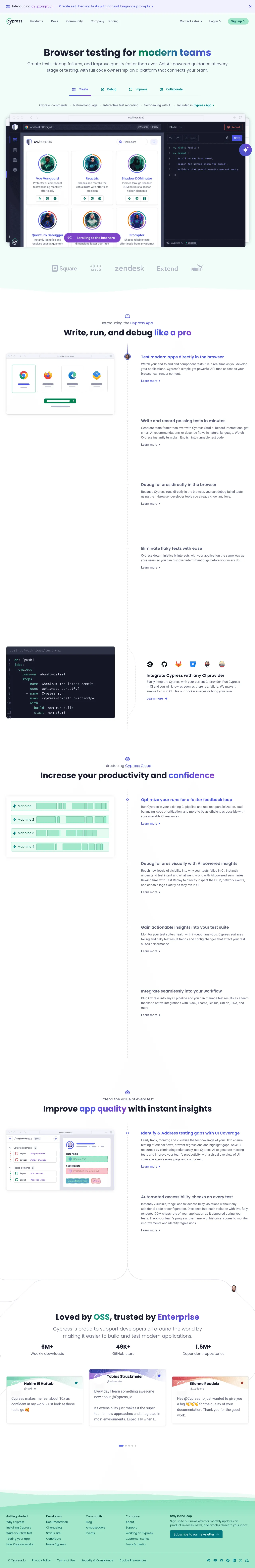 Cypress screenshot 2