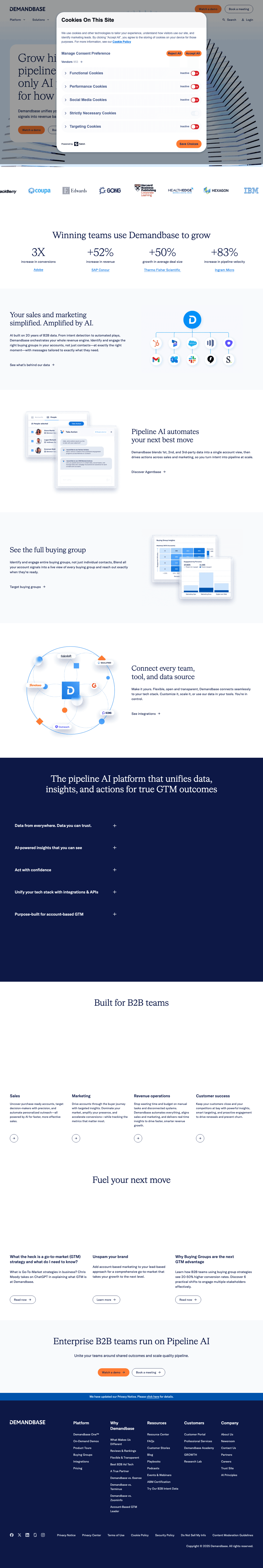 Demandbase screenshot