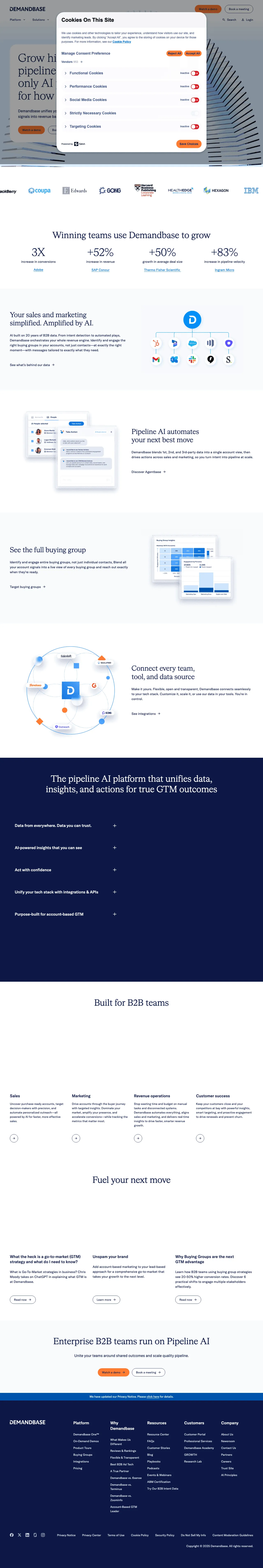 Demandbase screenshot
