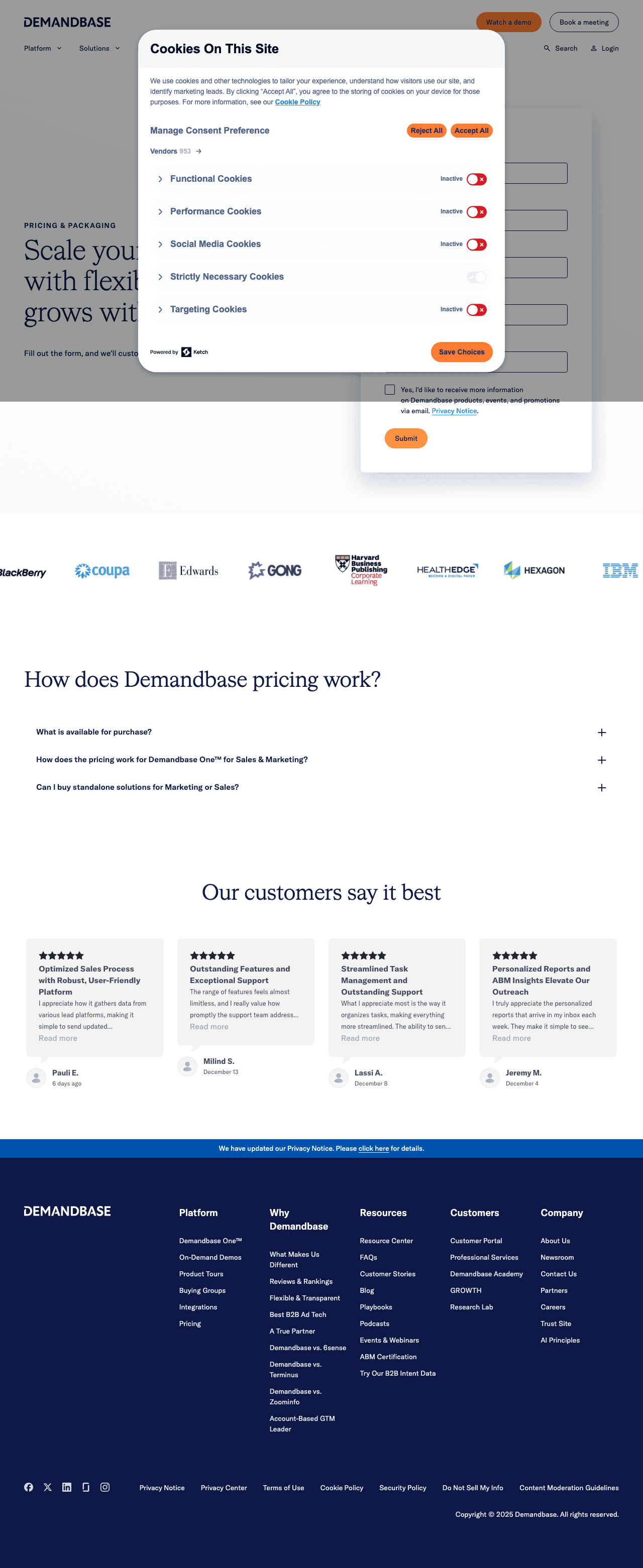 Demandbase screenshot 2