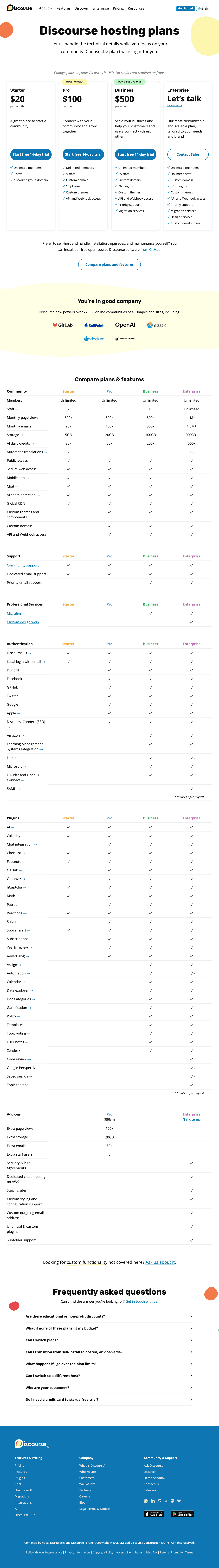 Discourse screenshot 3