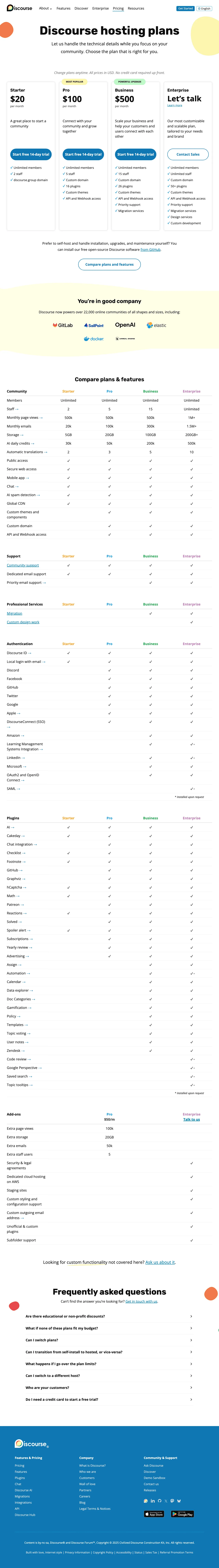 Discourse screenshot 3