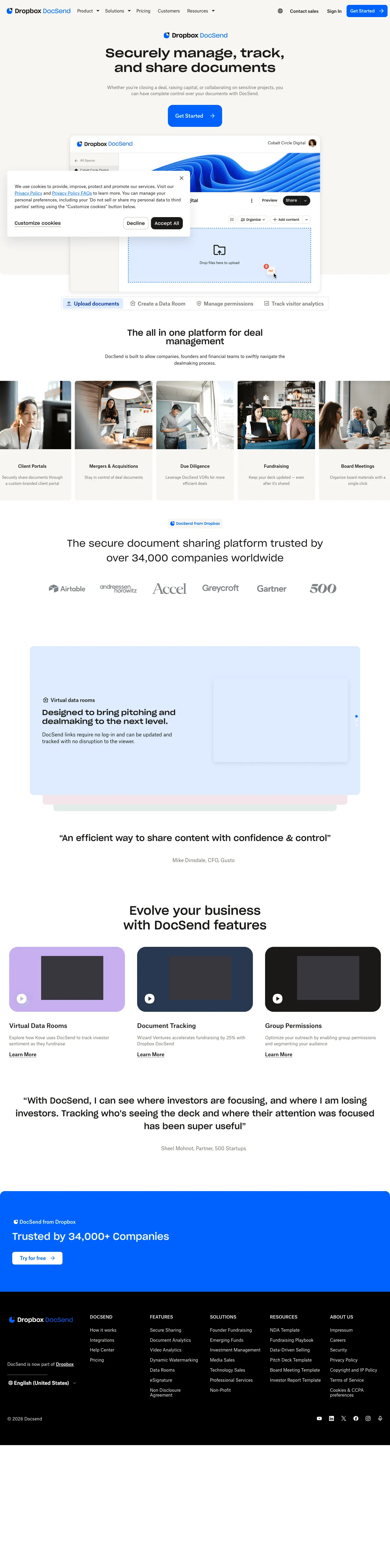 DocSend screenshot 2
