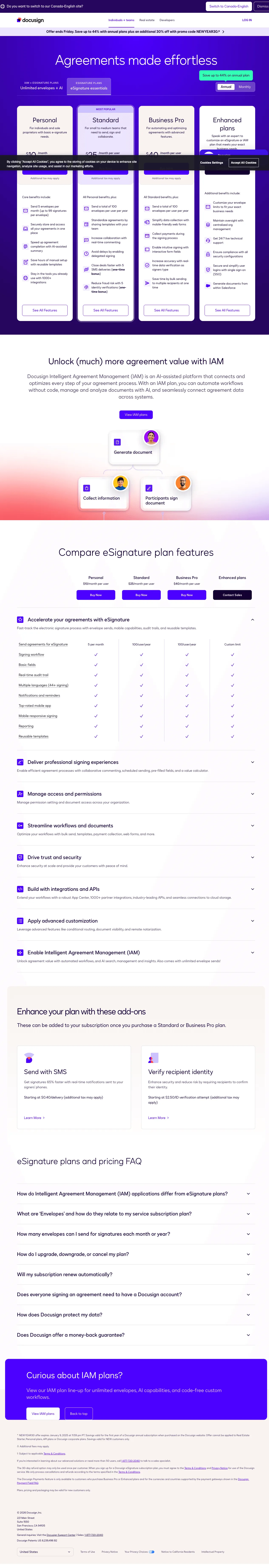 DocuSign screenshot 3