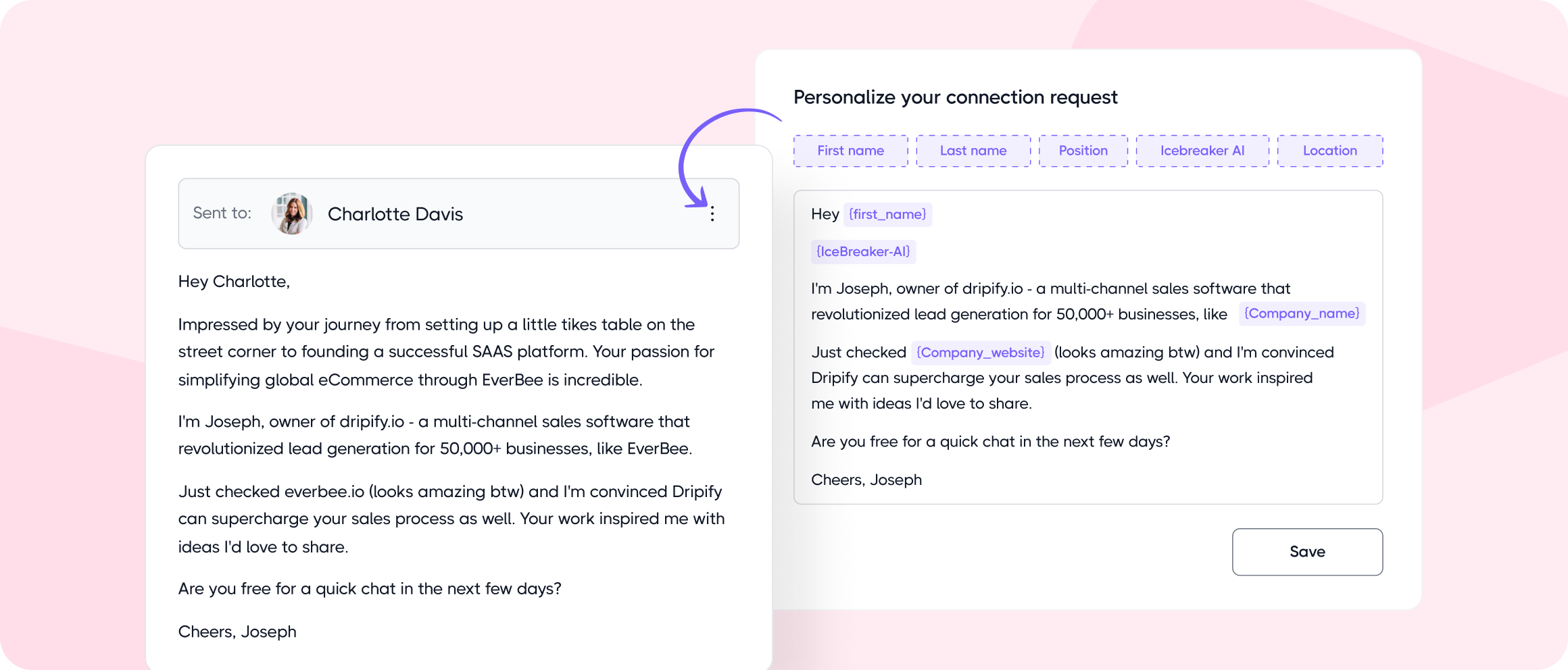 Dripify screenshot 4