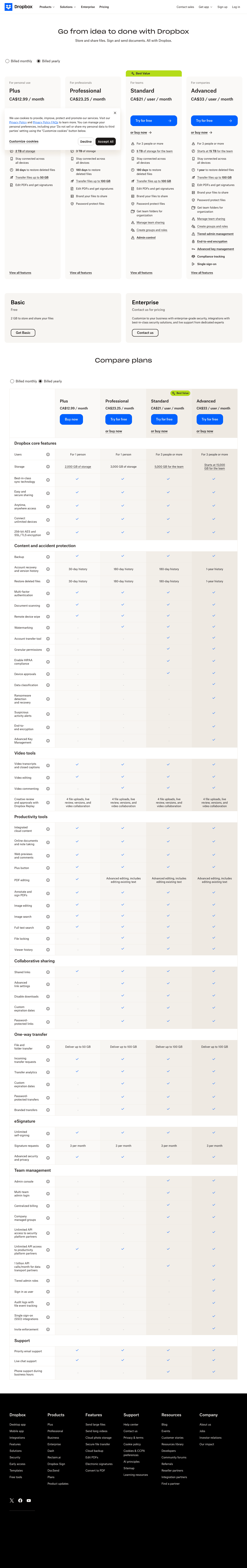 Dropbox screenshot 2