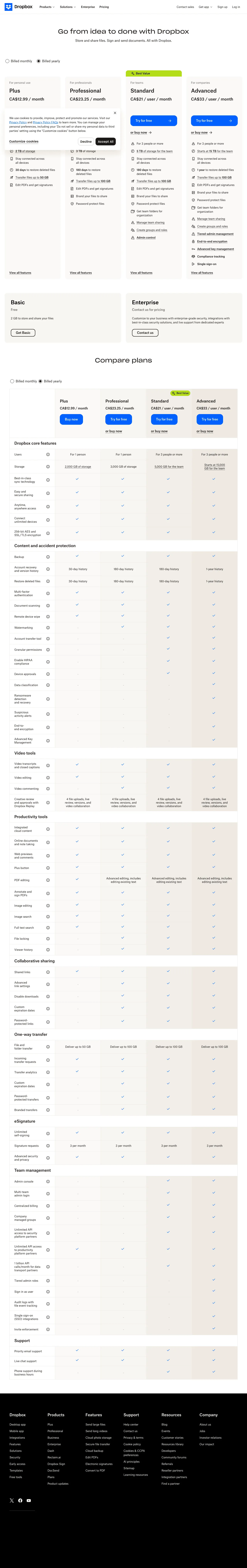 Dropbox screenshot 2