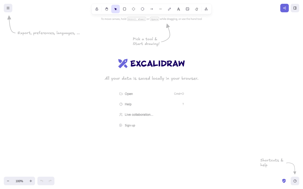 Excalidraw screenshot 2