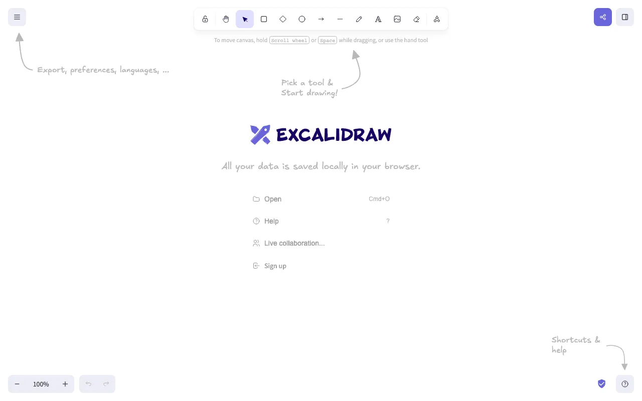 Excalidraw screenshot 2