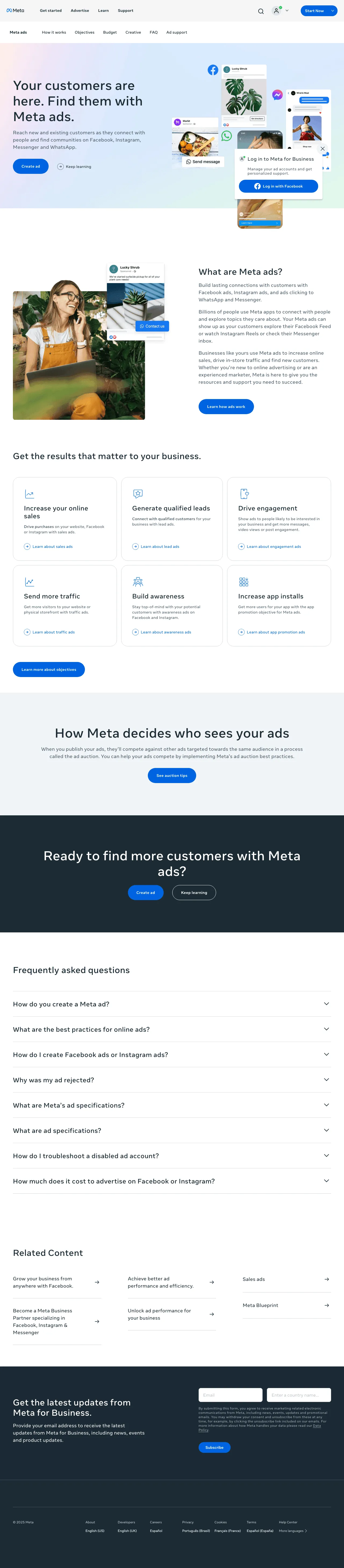 Meta Ads (Facebook/Instagram) screenshot
