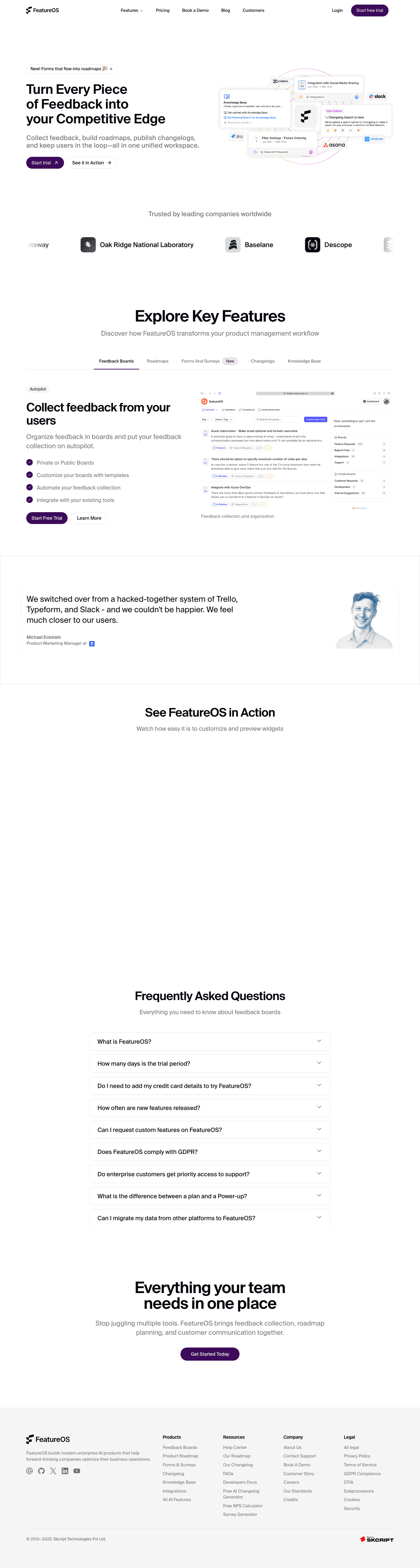 FeatureOS screenshot 4