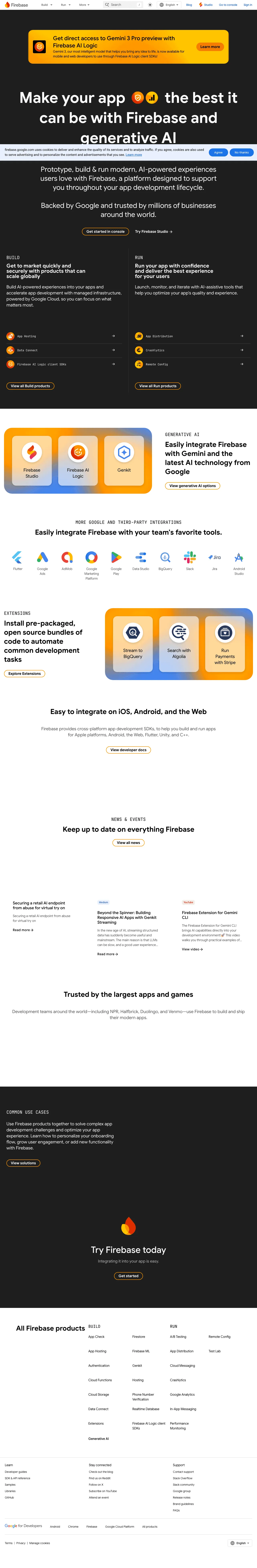 Firebase screenshot 2