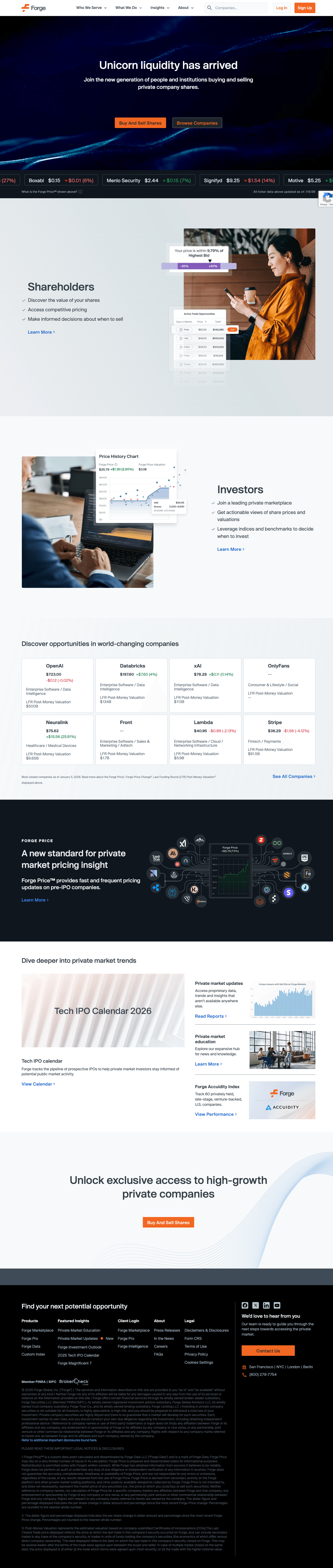 Forge Global screenshot 2