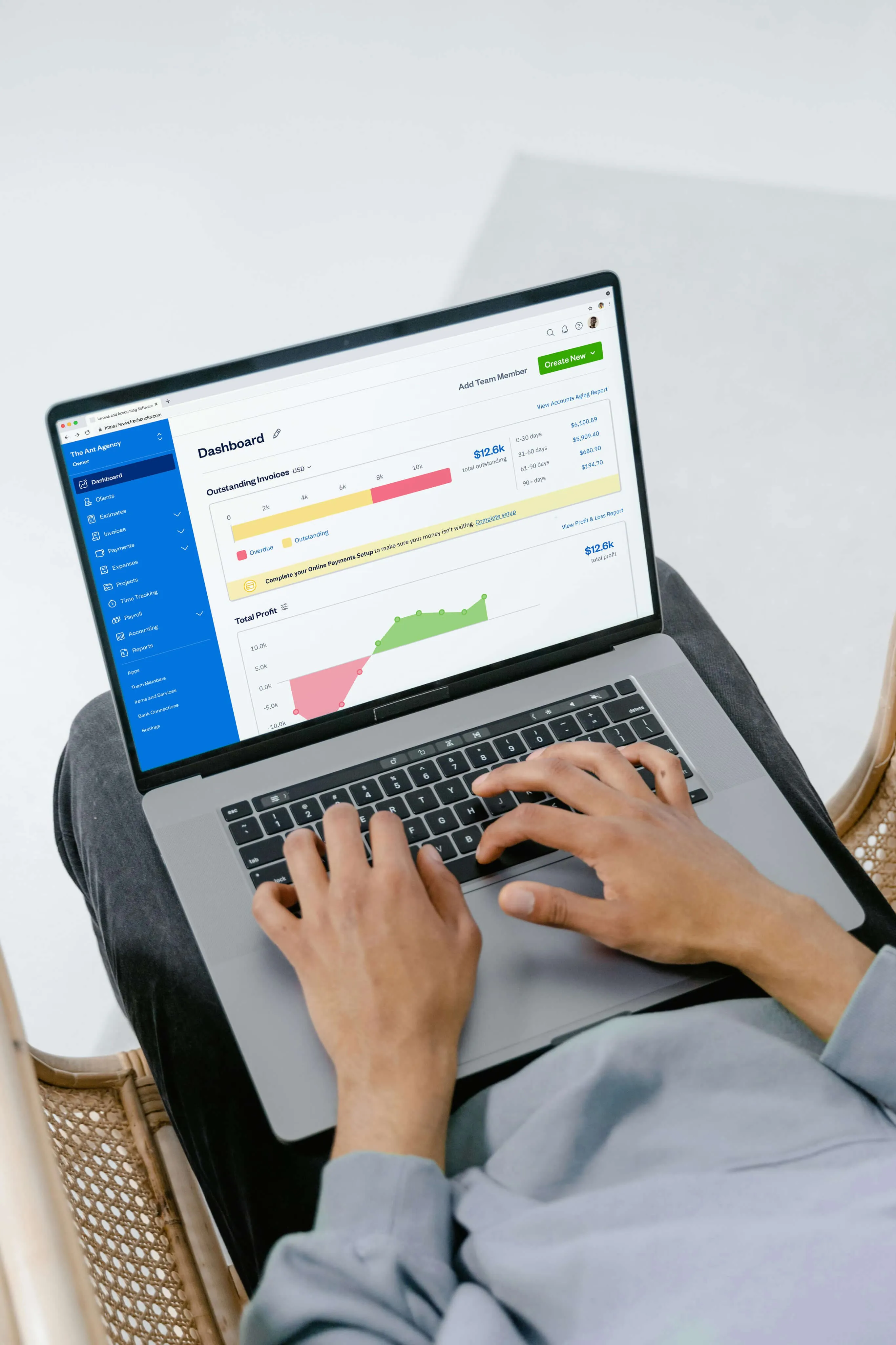 FreshBooks screenshot 2