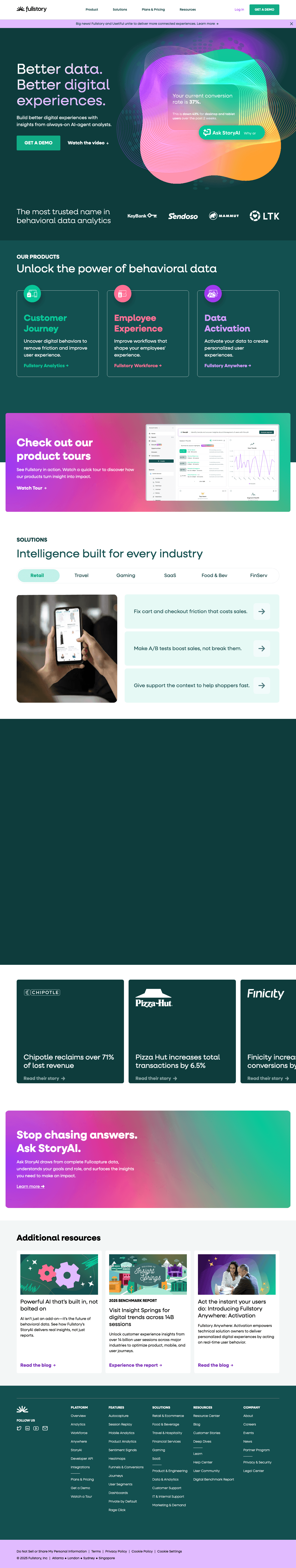 FullStory screenshot 2