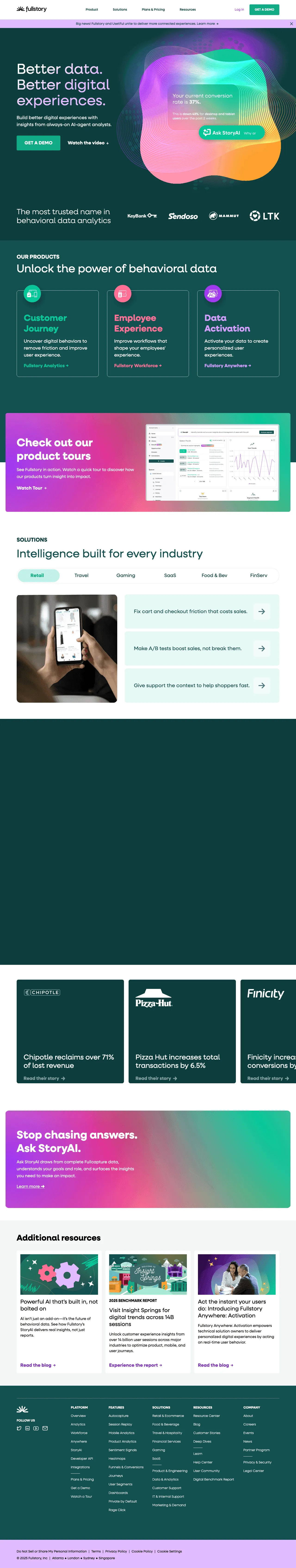 FullStory screenshot 2