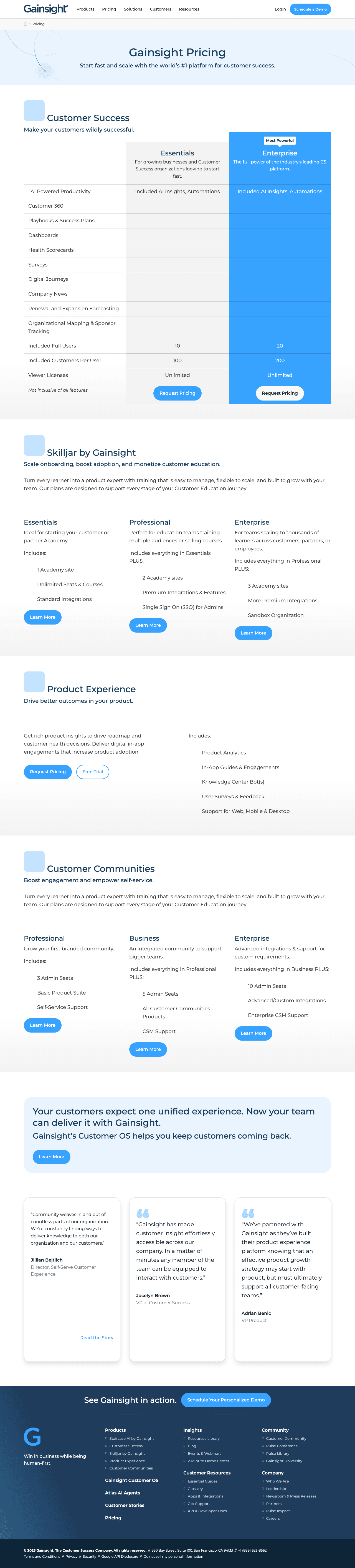 Gainsight screenshot 3