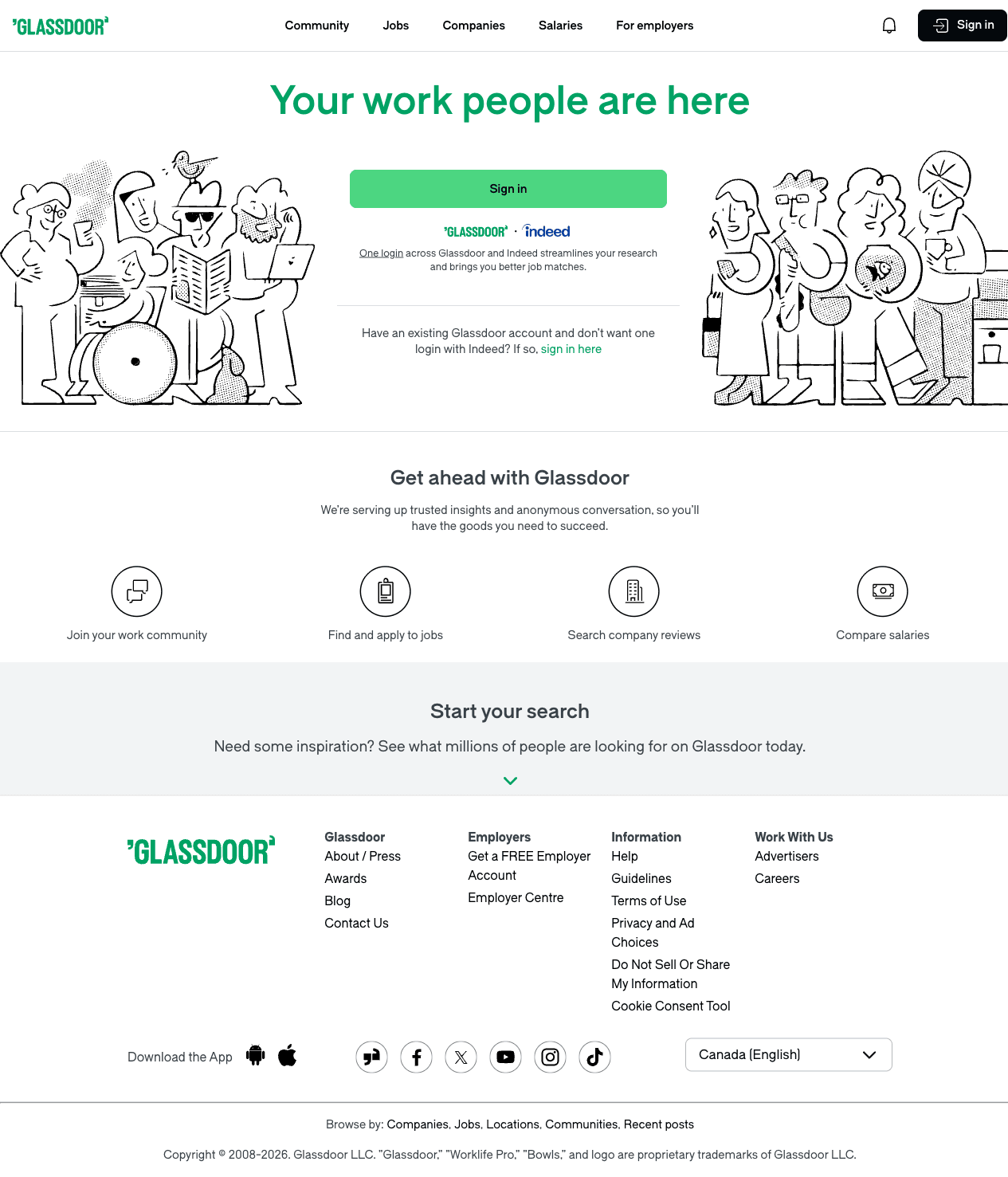 Glassdoor screenshot 2